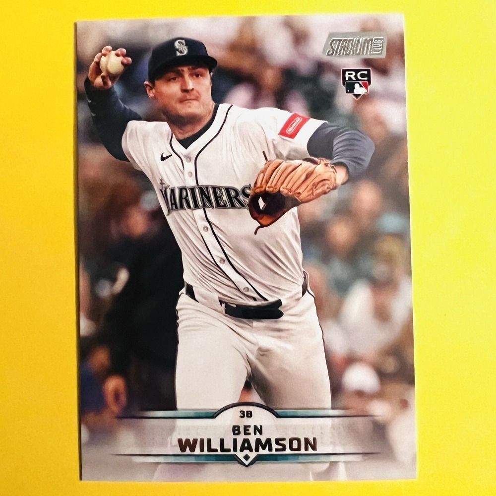 2025 Stadium Club #163 Ben‎ Williamson RC - Seattle Mariners
